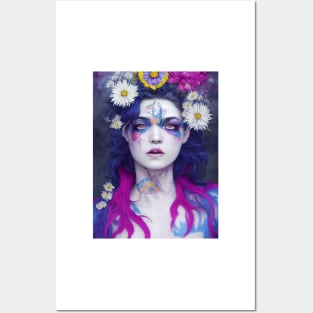 Face Tattooed Snow White Posters and Art